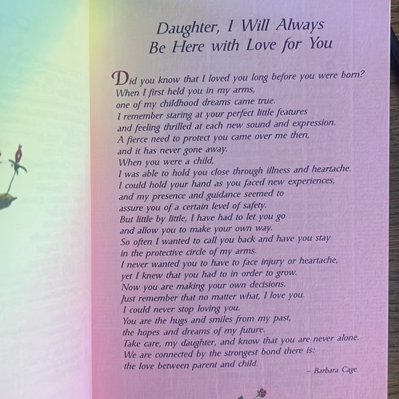 “For You, My Daughter” Paperback Book - Picture 4 of 5